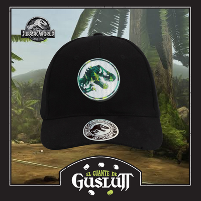 Gorra Jurassic World Logo Jungla Negra