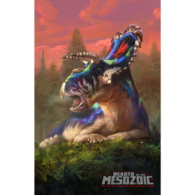 Figura Beasts of the Mesozoic Medusaceratops Lokii Versión Fans Choice Escala 1/18