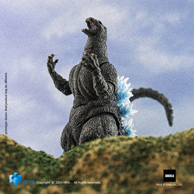 Figura Hiya Toys Godzilla vs King Ghidorah Heat Ray Godzilla Hokkaido Versión 1991 Escala 1/10