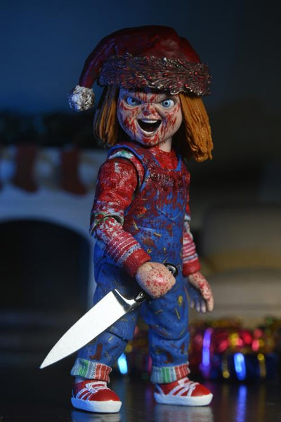Figura NECA Chucky (Holiday Edition) Versión Ultimate