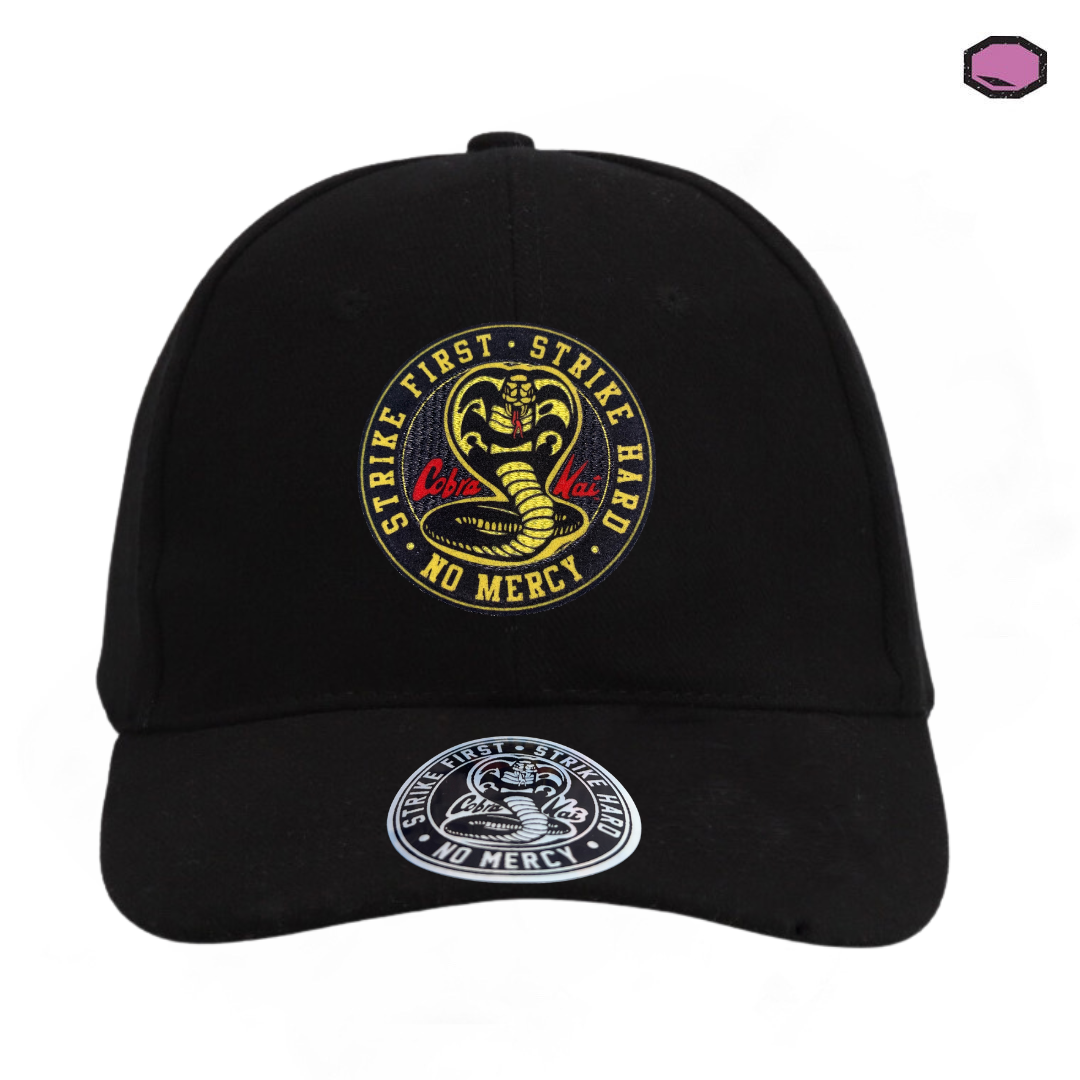 Gorra Cobra Kai Logo Negra