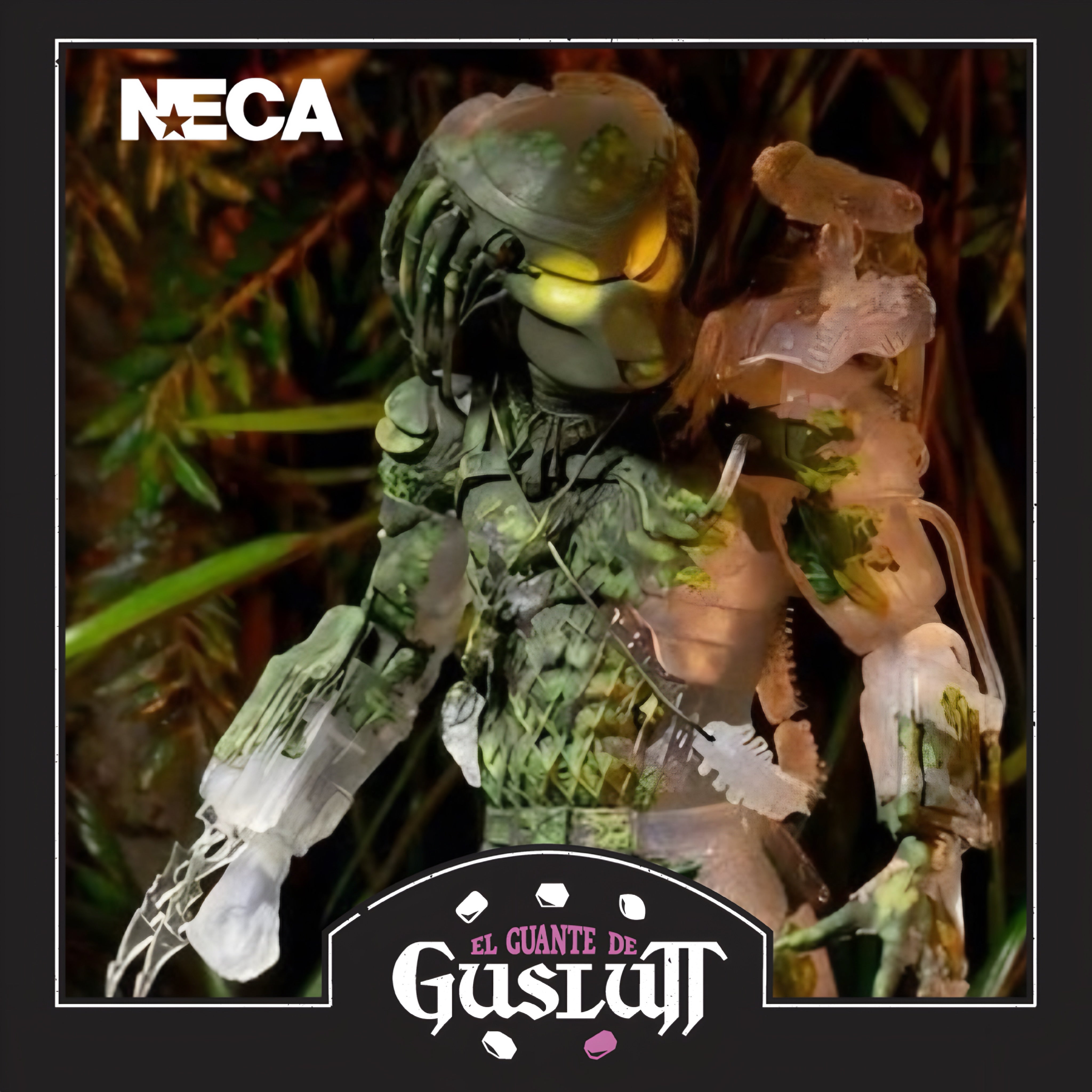 Figura NECA Predator Jungle Demon Edición Especial 30 Aniversario