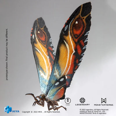 Figura Hiya Toys Godzilla King of the Monsters Mothra Versión 2019 Escala 1/10