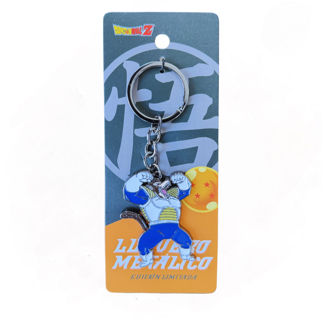 Llavero Dragon Ball Z Vegeta Ozaru Metálico Edición Limitada
