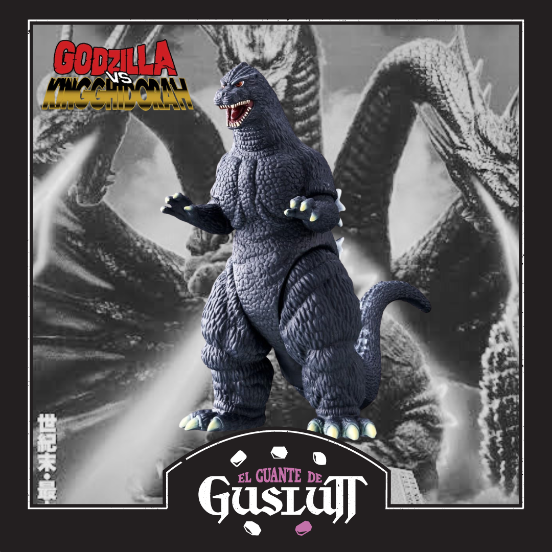 Figura de Vinilo Suave Bandai Namco Godzilla Movie Monster Series Godzilla 1991 Escala 1:10