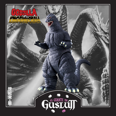 Figura de Vinilo Suave Bandai Namco Godzilla Movie Monster Series Godzilla (1991) Escala 1:10