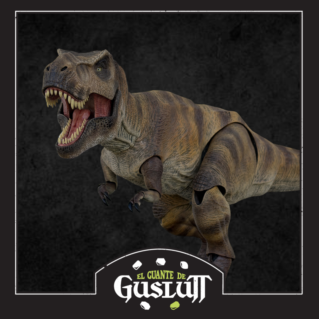 Figura Tyrannosaurus Rex Empress of Jurassic Premium Series Escala 1/18