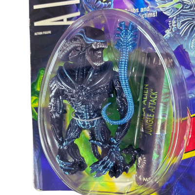 Figura Retro Kenner Gorilla Alien Versión Azul con acción de ataque