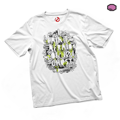 Playera Ghostbusters Blanca