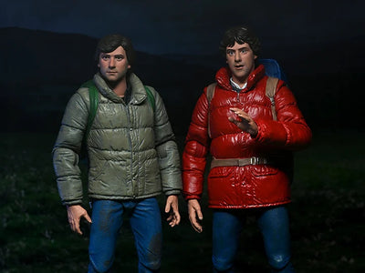 Set de Figuras NECA An American Werewolf in London Jack Goodman & David Kessler