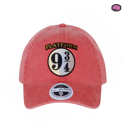 Gorra Harry Potter “Platform 9 3/4” Roja Vintage