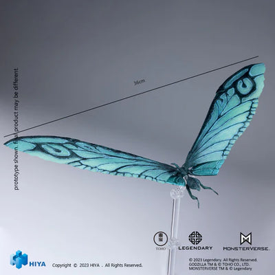 Figura Hiya Toys Godzilla King of the Monsters Mothra Edición Esmeralda Versión 2019 Escala 1/10
