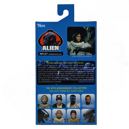 Figura NECA Alien Ellen Ripley (Compression Suit) Versión 40 Aniversario