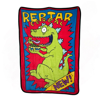 Frazada Rugrats Reptar Cereal