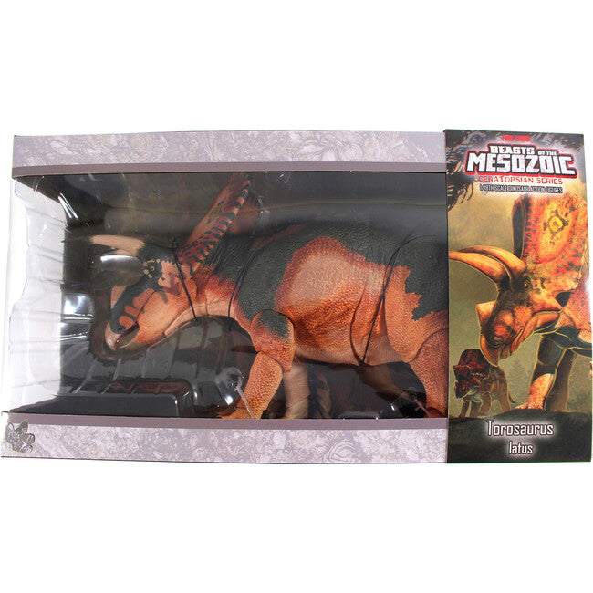 Figura Beasts of the Mesozoic Torosaurus Latus Versión Fans Choice Escala 1/18