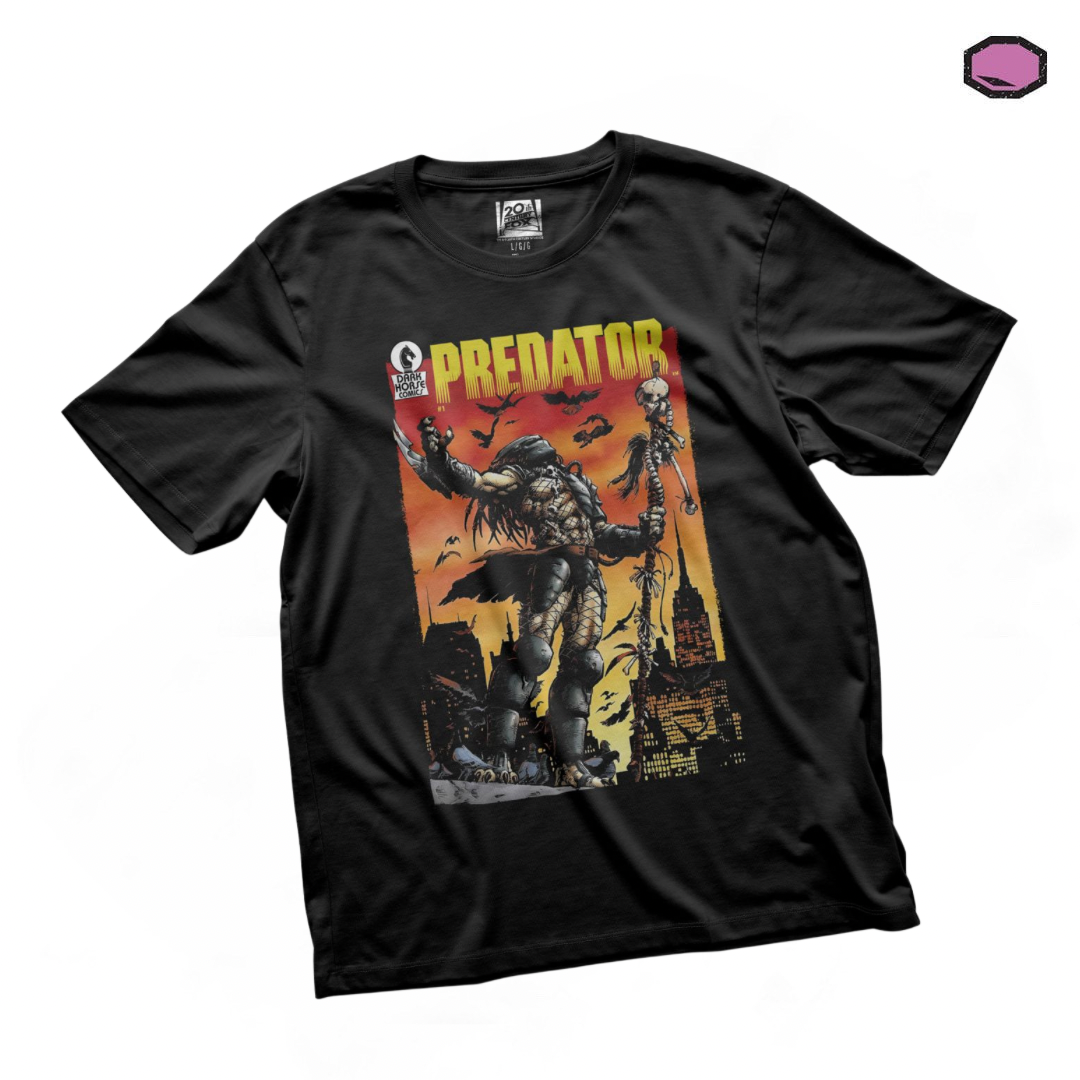 Playera Predator Portada Cómic Edición 30 Aniversario