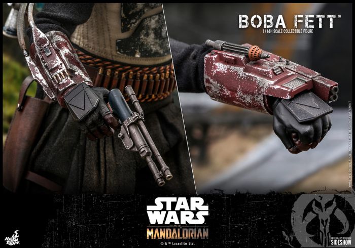 Figura Hot Toys Star Wars The Mandalorian Boba Fett Escala 1/6