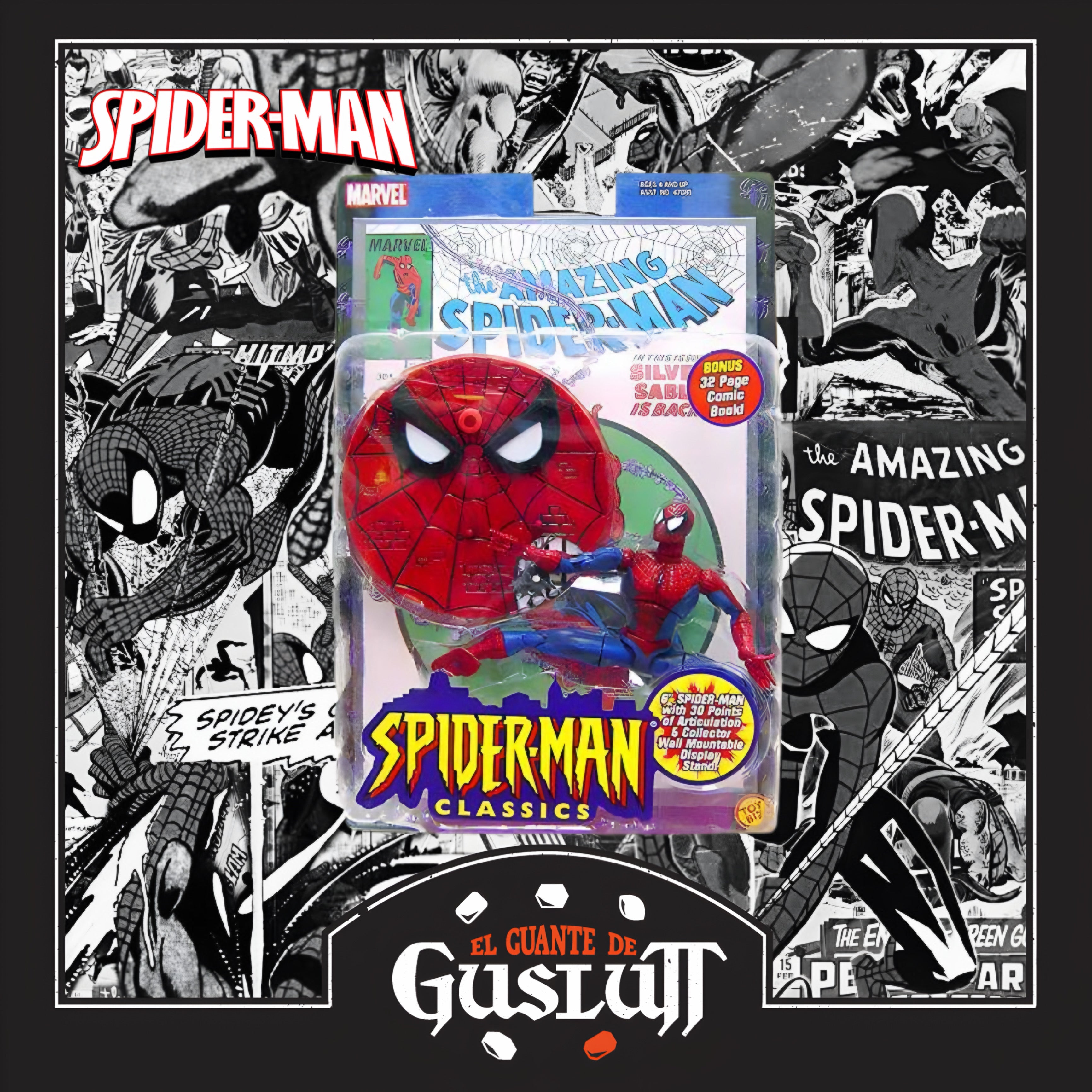 Figura Marvel Comics Spiderman Classics Toy Biz