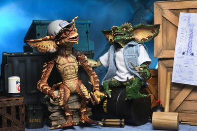 Set de Figuras NECA Gremlins 2: The New Batch Demolition Gremlins Versión Ultimate