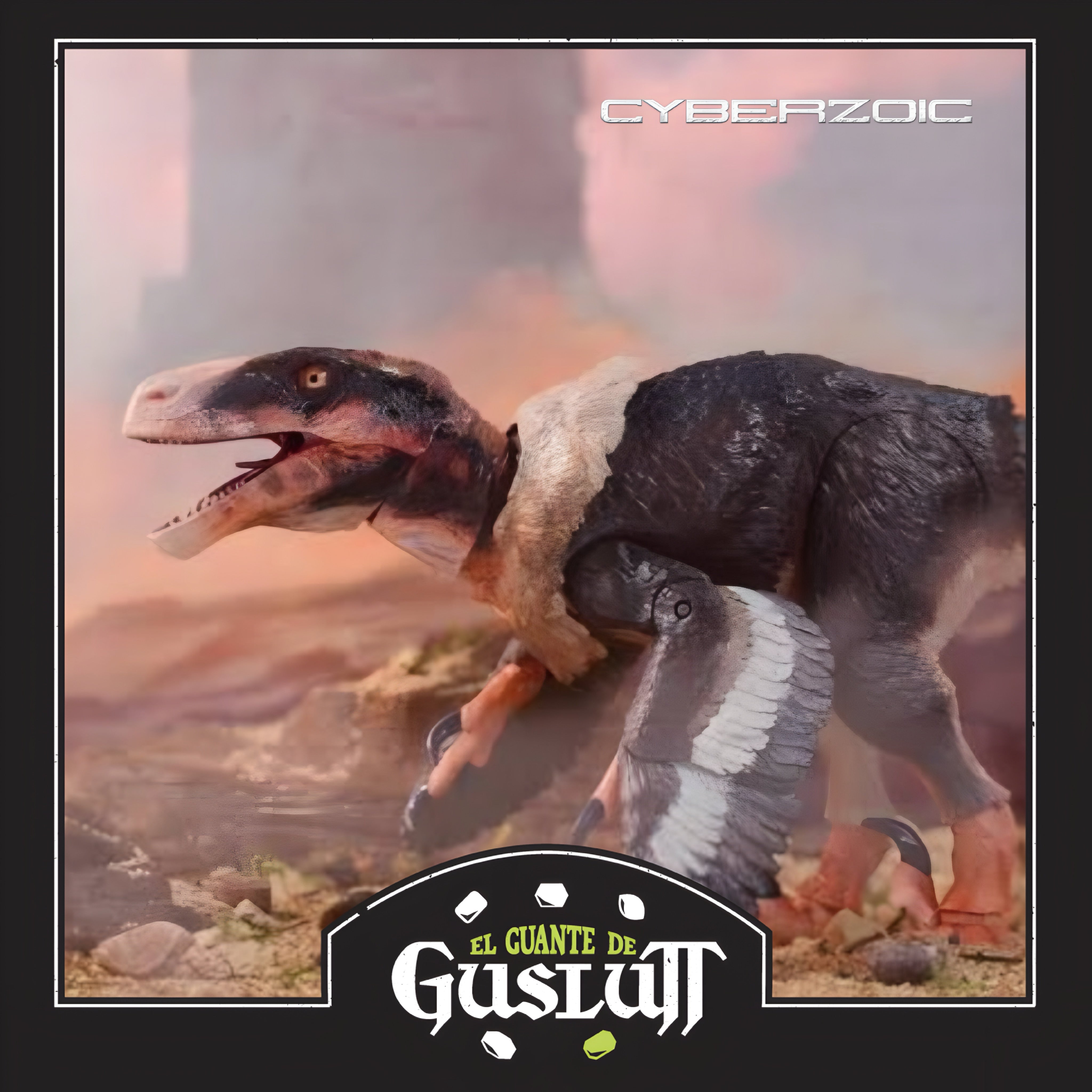 Figura Cyberzoic Achillobator Giganticus Escala 1/18