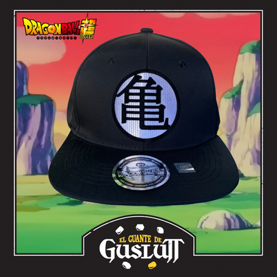Gorra Dragon Ball Z Kame Kanji Snapback Negra