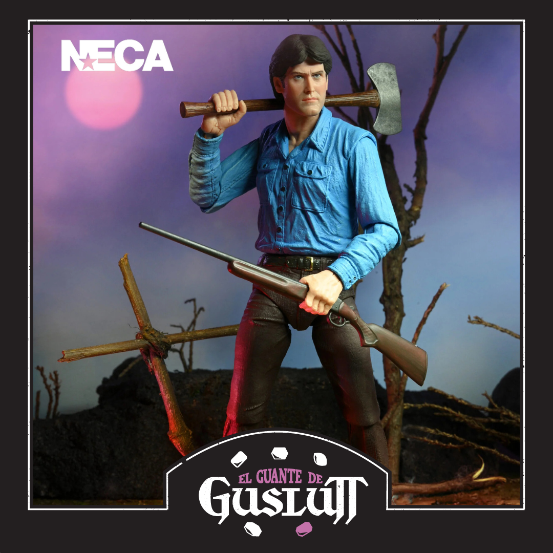 Figura NECA The Evil Dead Ash Williams Versión Ultimate