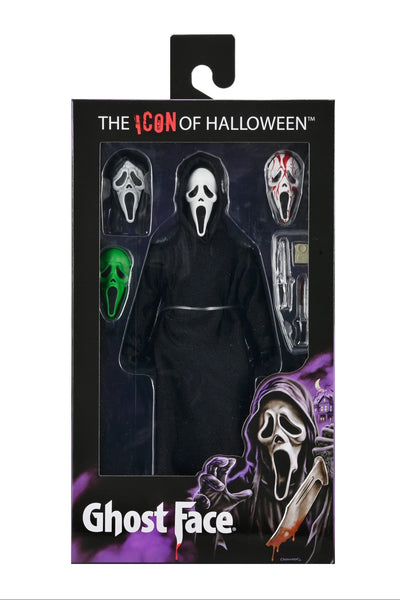 Figura NECA Ghostface The Icon of Halloween Edición Clothed