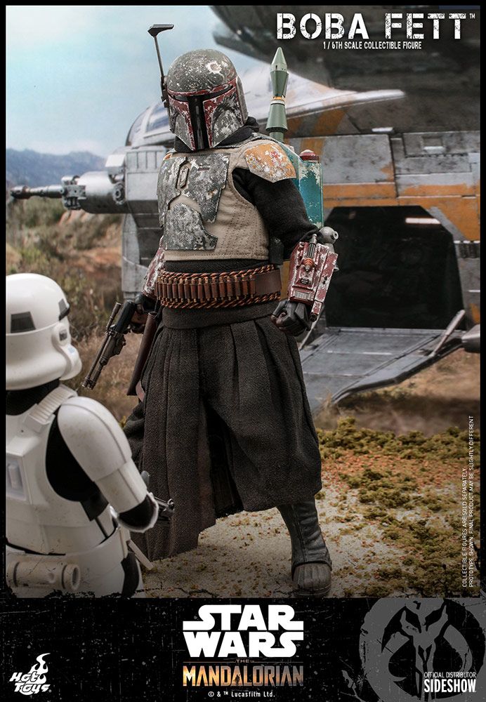 Figura Hot Toys Star Wars The Mandalorian Boba Fett Escala 1/6