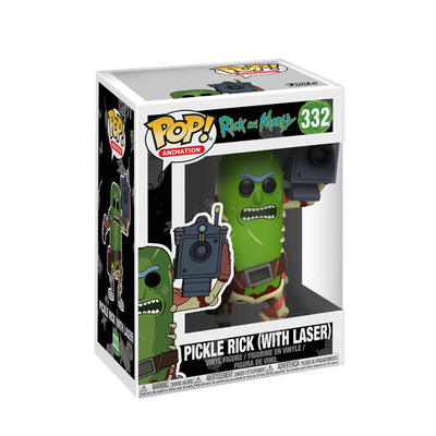 Figura Funko Pop Rick and Morty Pickle Rick (with Laser)