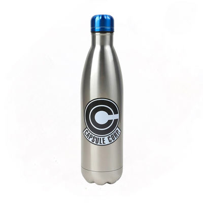 Botella Metálica Dragon Ball Capsule Corp Logo Edición Limitada