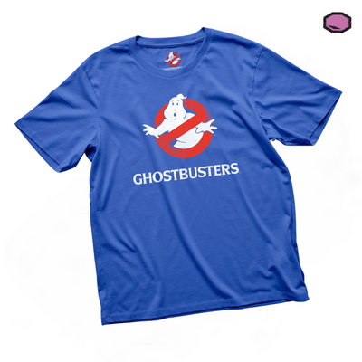Playera Ghostbusters Logo Clásico Azul