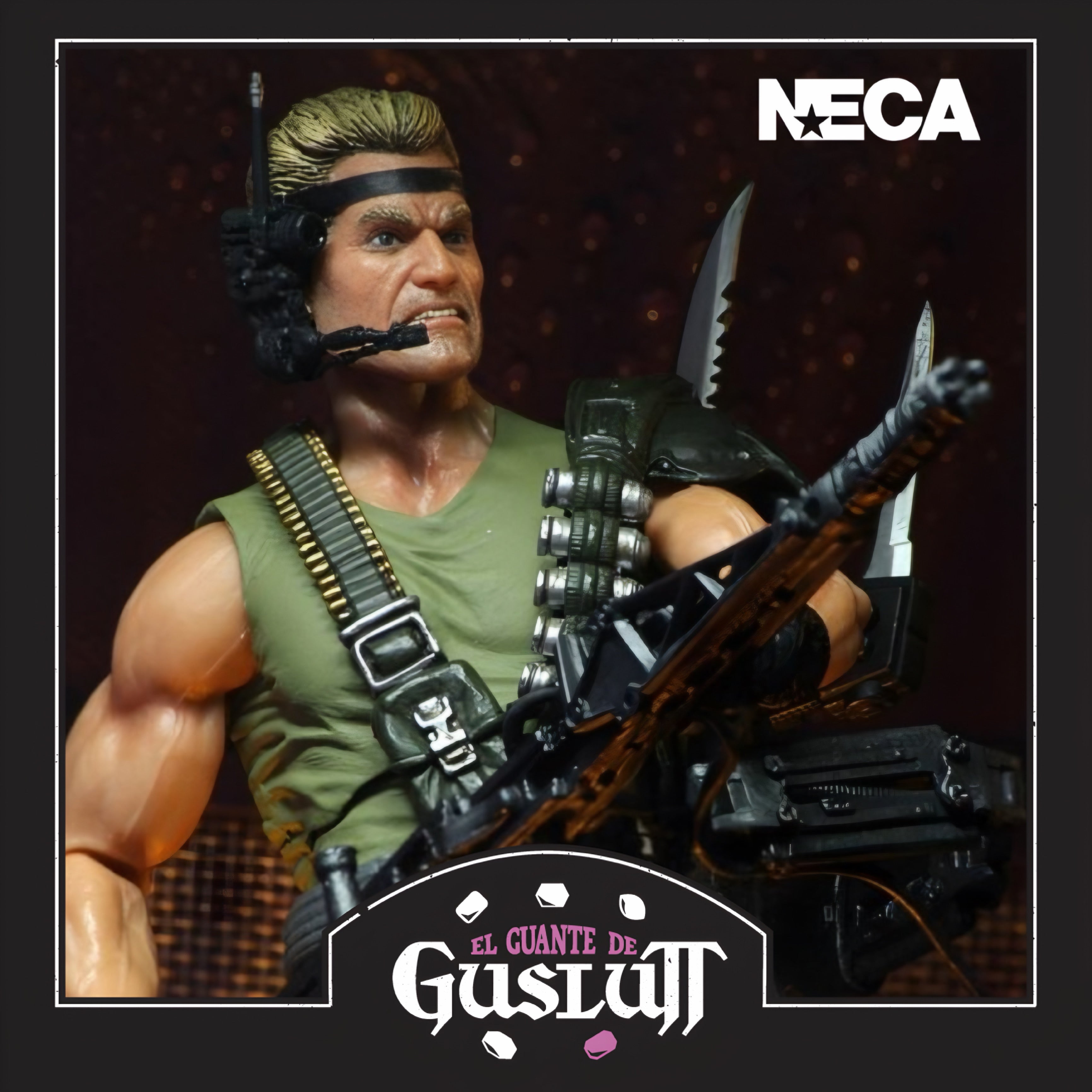 Figura NECA Aliens Tributo a Kenner Space Marine Drake