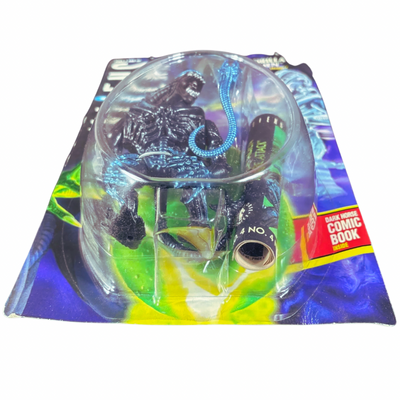 Figura Retro Kenner Gorilla Alien Versión Azul con acción de ataque