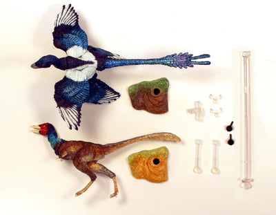 Set de Figuras Beasts of the Mesozoic Eastern Microraptor Gui & Mononykus Olecranus Escala 1/6