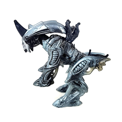Figura Retro Kenner Rhino Alien Versión Gris con acción de ataque