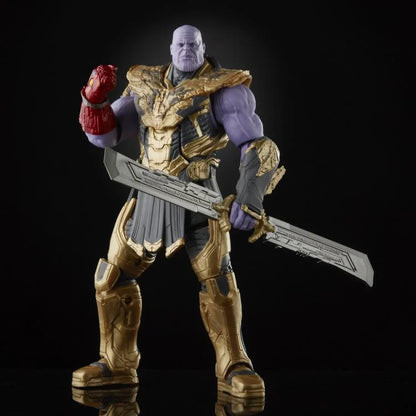 Set de Figuras Marvel Legends Infinity Saga Iron Man Mark 85 vs Thanos Escala 6 Pulgadas