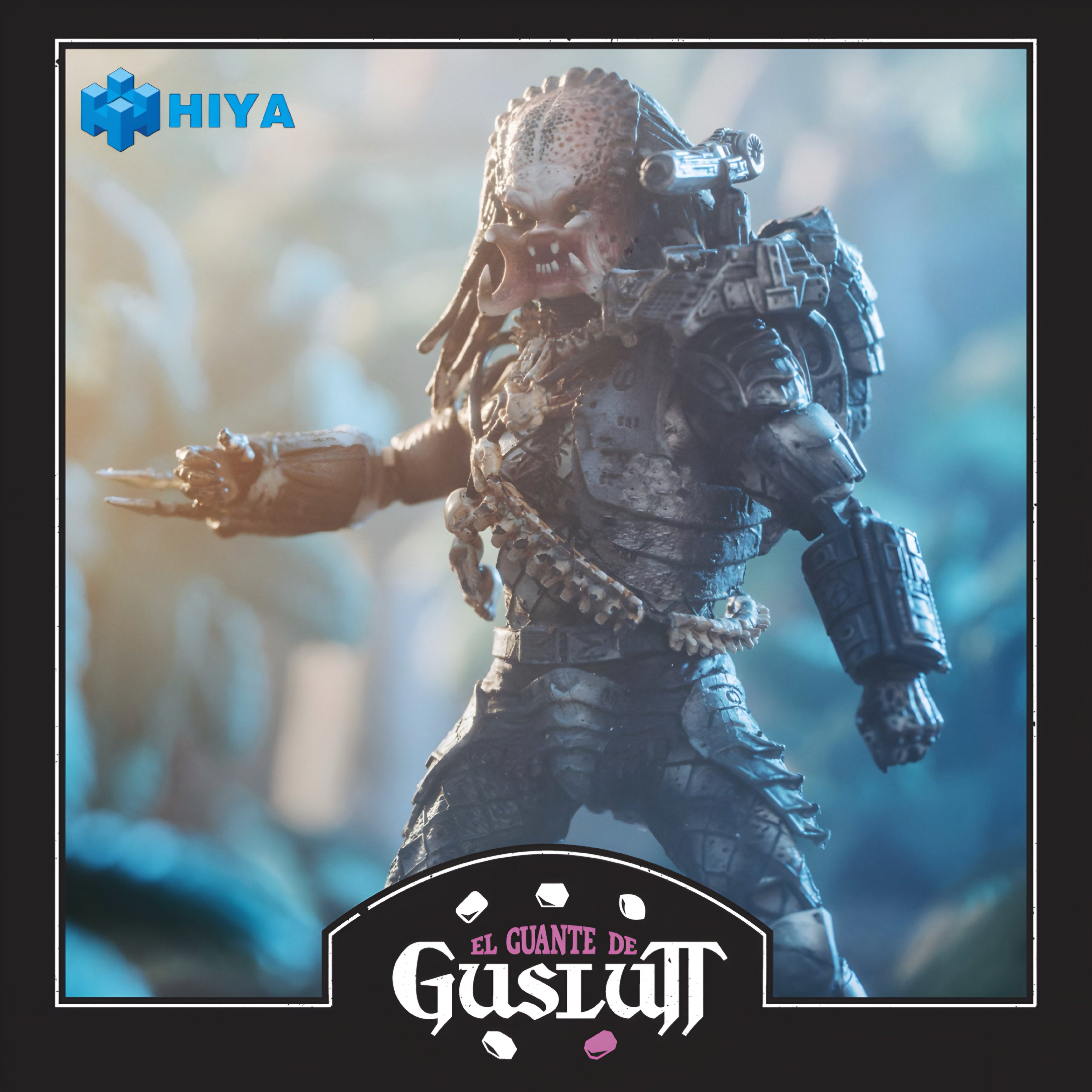 Figura Hiya Toys Jungle Hunter Predator PX Previews Exclusive Escala 1/18