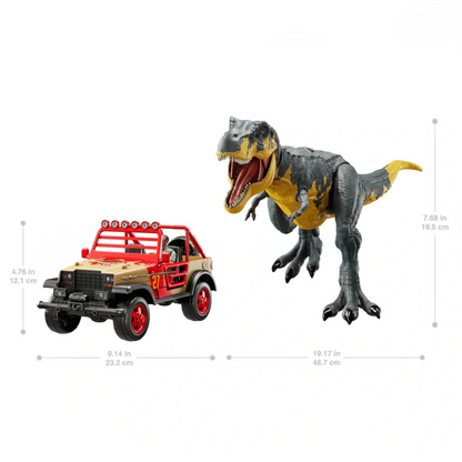 Set de Figuras Jurassic World Clásicos 1993 Set de Captura Tyrannosaurus Rex Exclusivo