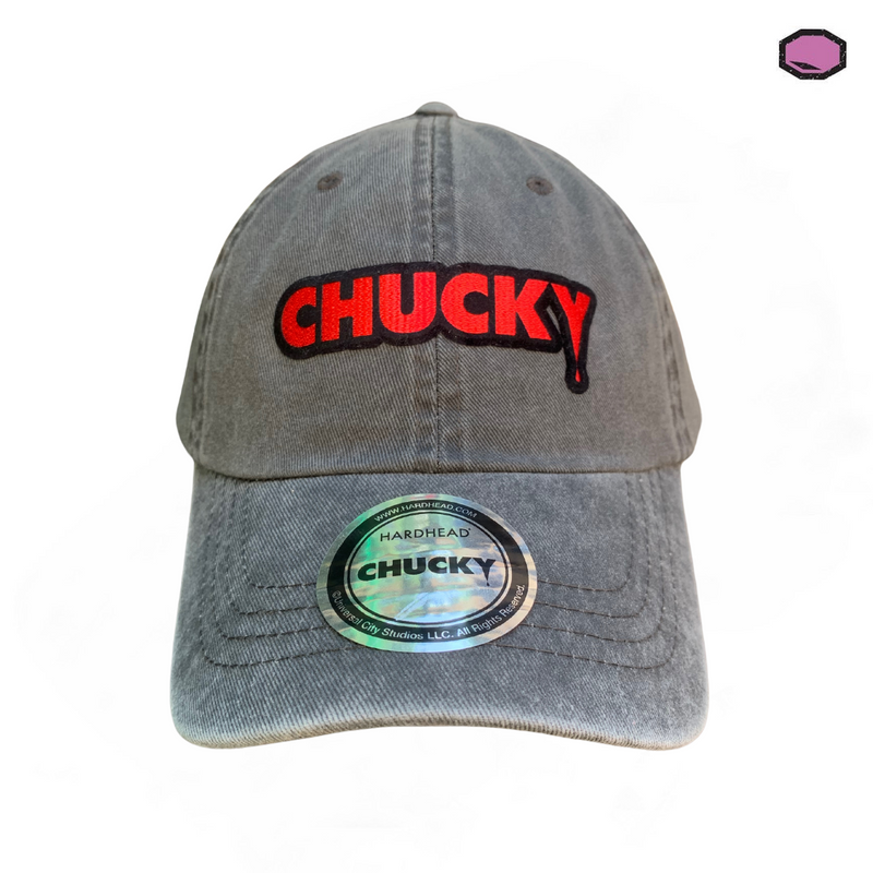 Gorra Chucky Logo Gris Vintage