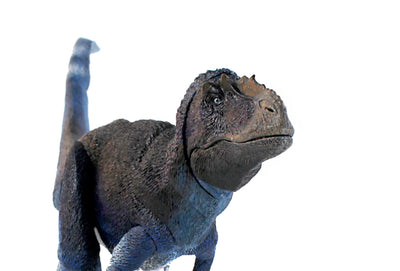 Figura Cyberzoic Yutyrannus Huali Edición Azul Escala 1/18