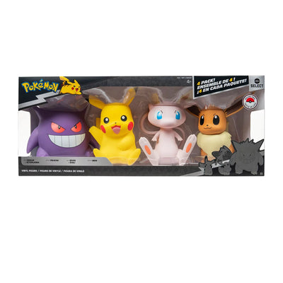 Set de Figuras de Vinilo Suave Pokémon