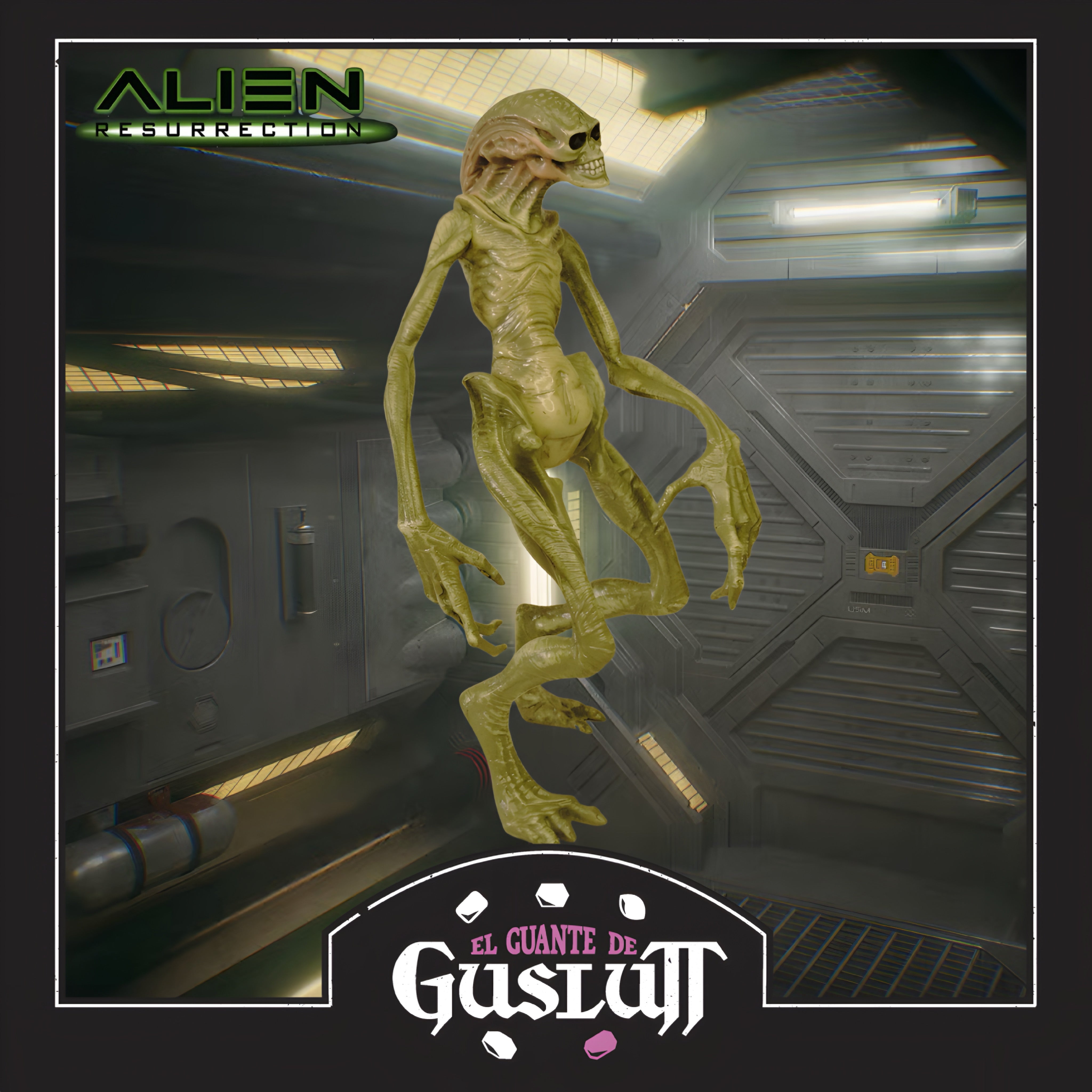 Figura Loose Retro Alien Resurrection Newborn