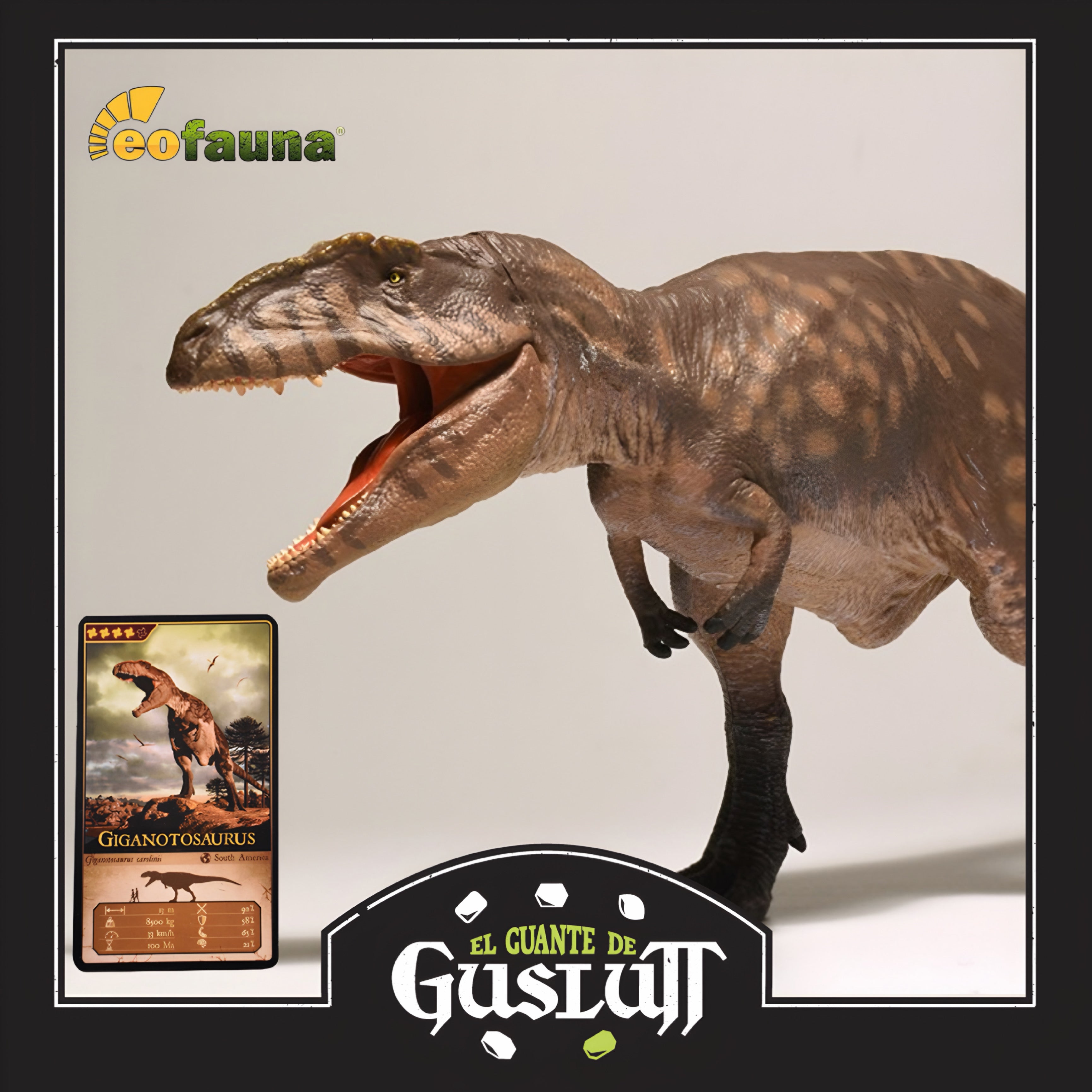 Figura Eofauna Giganotosaurus Escala 1/35