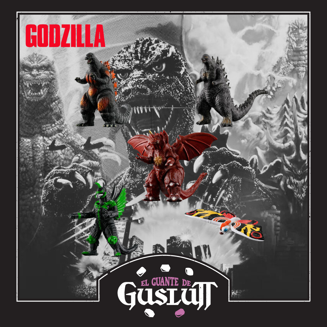 Mini Figura Godzilla Shokugan Godzilla New Challenger Collection (Figura al Azar)
