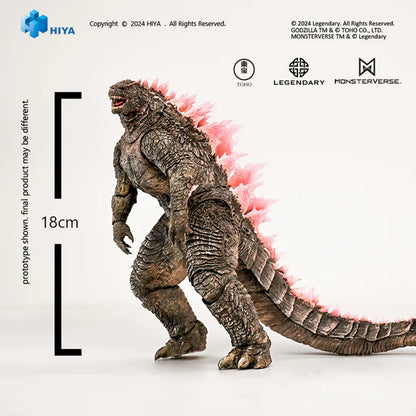 Figura Hiya Toys Godzilla X Kong The New Empire Evolved Godzilla Versión 2024 Escala 1/10