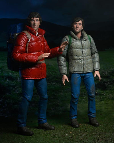 Set de Figuras NECA An American Werewolf in London Jack Goodman & David Kessler