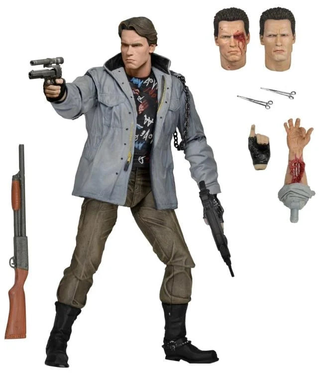 Figura NECA The Terminator T-800 (Tech Noir) Versión Ultimate
