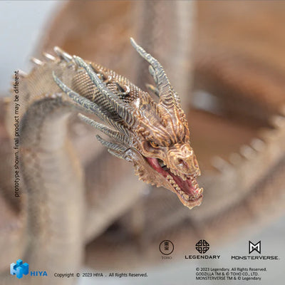 Figura Hiya Toys Godzilla King of the Monsters King Ghidorah Versión 2019 Escala 1/10