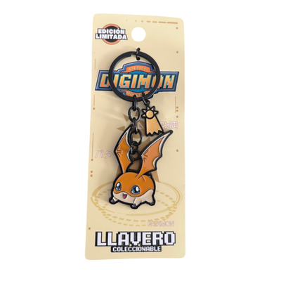 Llavero Digimon Patamon Metálico Edición Limitada