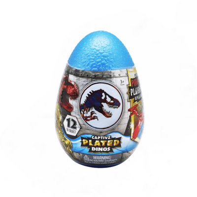 Mini Figura Jurassic World Captivz Plated Dinos (Figura al azar)
